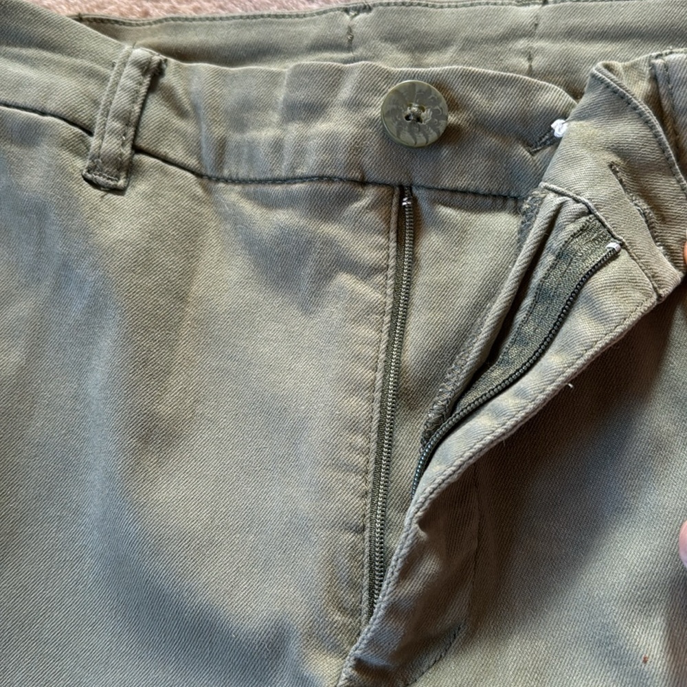 NWT KUT from the kloth thora slash pocket Bermuda short green size 6 - Picture 10 of 15